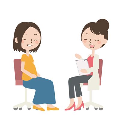 医師と女性