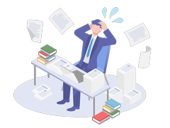 契約・清算の手間